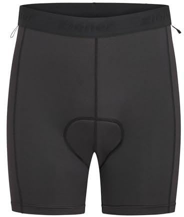 Ziener Herren NEPO X-Function Fahrrad-Unterhose/Rad-Innenhose/Mountainbike-Unterwäsche - sehr atmungsaktiv|gepolstert|schnelltrocknend|elastisch, Black, 54