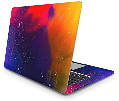 Sticker Master Colorful Abstract Protection Full Body Skin (Logo Cut) Compatible With Apple MacBook Pro Air 11 12 13 15 16 17 21 27 Inch Laptop Sticker MacBook Pro 16inch Touch Bar 2019 A2141