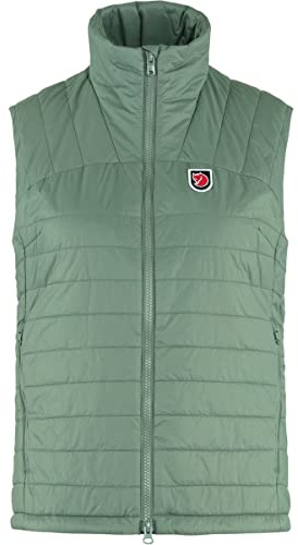Fjällräven Damen Expedition X-Lätt Weste, Patina Green, XL