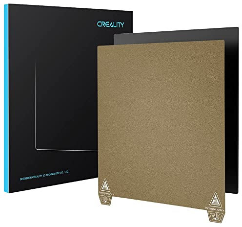 Creality Offiziell Ender 3 S1 Pro PEI Sheet 235 x 235 mm Original Ender 3 S1 PEI Blatt 3D Drucker Flexibler magnetischer Aufkleber Abnehmbare beheizte Bett PEI Bauplatte für Ender 3 S1 Pro, Ende 3 S1
