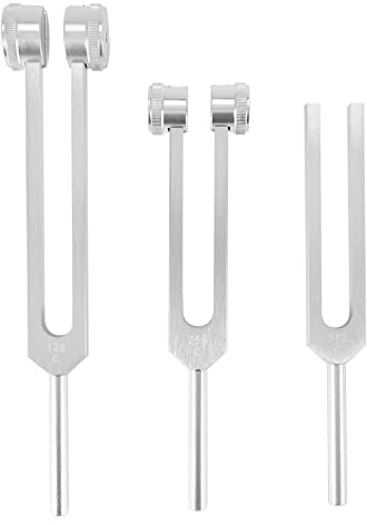 Set of 3 Sensory Tuning Forks C 128 256 512