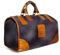 Wasserabweisend Canvas Crazy Horse Leder Reisetasche 35L Trim Unisex Handgepäck Weekender Tasche Sporttasche für Reise Wochenende Urlaub FB8151 (Kaffeebraun)
