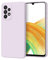 AK Kompatibel mit Samsung Galaxy A33 5G Hülle Silikon Handyhülle mit Microfiber Stoßfeste Schutzhülle Hülle für Samsung A33 6.4 (Violett)