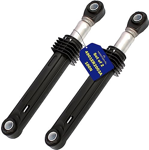 2 Pieces Shock Absorber for Washing Machine 100N 4901ER2003A for LG Warranty 10 Years - MONTERAL