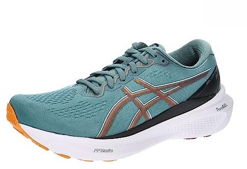 ASICS Kayano 30 Mann Laufschuhe Blau Weiß