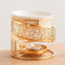 JISADER Bruleur Bougie, Diffuseur d'Huiles Essentielle, Brûleur Fondant Cire Parfumée, Lampe à Parfum, Brûleur Tartelette avec Porte-Bougie, Aromathérapie pour Décoration Maison, Méditation