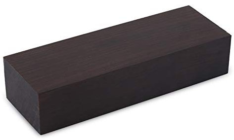 Hardwood Blocks For Carving Black 12 * 4 * 2.5 Black Ebony Wood Lumber Blank Diy Material For Music Instruments Tools