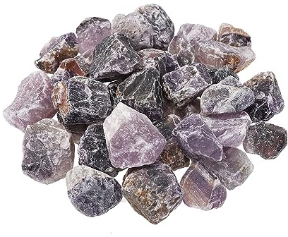 NKlaus Amethyst 100g Wassersteine Rohsteine & Mineralsteine, 1 Stück | wassersteine für trinkwasser