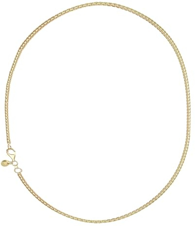 Seinerzeit Damen-Kette Venezia 1,3 mm Silber Vergoldet SZK-6960-013 | eleganter Halsschmuck,