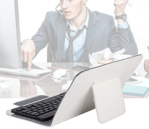 Custodia con Tastiera, Tastiera Wireless per Tablet da 7-7,9 Pollici, con Supporto Plug & Play per Tablet Impermeabile (Tastiera Nera da 7 Pollici)