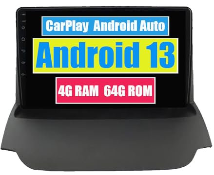 RoverOne Car Stereo CarPlay Head Unit for Ford EcoSport 2013 2014 2015 2016 2017 Android Auto Touch Screen Sat Navi Bluetooth WiFi Radio Player