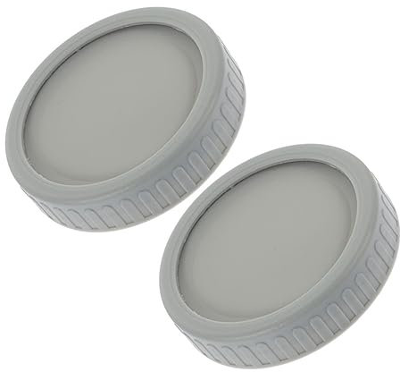 Mikinona 2sätze Große Mund Einmachglas Deckel -freie Hauben Für Optimale Frische Und Luftdichtheit Für Lebensmittelaufbewahrung Und Konservierung