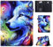 Vaitasy Coque pour Samsung Galaxy Tab A 10.5 Pouces 2018 (SM-T590/ SM-T595), Magnétique Étui avec Flip Portefeuille Housse pour Galaxy Tab A 10.5 2018 - Lupo Stellare