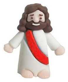 Mini-Jesus-Figuren, Jesus liebt dich, originelles Design, Jesus-Spielzeug, kleine Jesus-Figuren zum Verstecken, religiöse Partygeschenke, Sonntagsschule für Ostereier