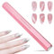 COMNICO Cat Eye Nail Magnet Tool Magnetic Gel Nail Polish Magnet Wand Double-Ended Hexagon Strong Magnets Sticks Nail Art Design Tools Accessories for Personal Home DIY Nail Studio Salon (Pink)