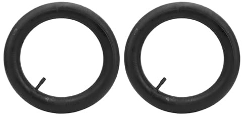 Luftschlauch für Elektroroller aus Gummi, stoßdämpfend, für Rasierer, 2 Stück, 12,5 x 2,5/2,75 cm (gerader Ventilschaft TR13)