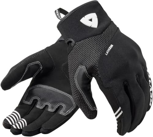 Revit Endo Motorrad Handschuhe, schwarz/weiß, 3XL