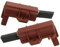 LGFMN Par de escobillas de carbón for Motor de Lavadora y Soporte de escobillas, Motores eléctricos de carbón compatibles con Samsung, Ariston, Indesit y Welling