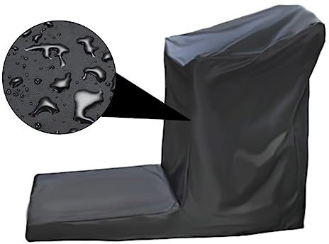 VOSAREA Regensichere Laufbandabdeckung für Wasserdichter Schutz für Fitnessgeräte Langlebig Staubdicht und UV für Aufbewahrung im Freien