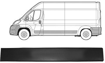 VAN WEZEL Zier-/Schutzleiste, Tür 0982407