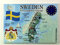 Schweden EU Serie Souvenir Kühlschrankmagnet 6,3 x 8,9 cm