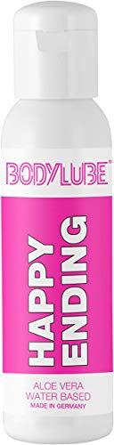 BODYLUBE® HAPPY ENDING | Gleitgel ohne Glycerin mit pflegendem Aloe Vera | Premiumqualität (250 ml)