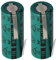 2 Stück Akku NiMH 2150mAh 4/5A, 43x17mm kompatibel mit Braun Oral-B Triumph Serie (Bitte Maße prüfen)
