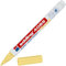 edding 4085 Kreidemarker - pastellgelb - 1 Kreidestift - Rundspitze 1-2 mm - dünner Kreidestift für Tafel abwischbar - zum Beschriften von Fenster, Glas, Spiegel - Tafelstift mit deckenden Farben
