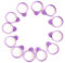Lankater 12Pcs Rubber Icing Bag Ties Piping Clips Ties for Cake Fondant Cream