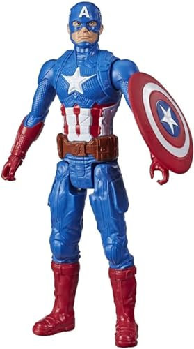 Avengers Captain America (Actionfigur 30 cm mit Titan Hero Blast Gear)