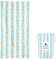 Dock & Bay Strandhandtuch - Schnell trocknende Mikrofaser, ohne Sand - Kompakt, Leicht - 100% recycelt - Inklusive Beutel - Kids - Oh Buoy, Large (160x90cm, 63x35)