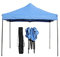Heatwave Gazebos 3x3 Fully Waterproof Pop up Gazebo With Accessories - Blue