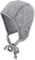 Sterntaler Unisex Baby Aus Wolle (Merino) Mütze, Silber Melange, 45 EU