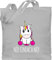 Baumwolltasche - Einhörner - Taschen - Nö Einfach Nö Einhorn - Unisize - Hellgrau - beutel nö, einhörnern no stoffbeutel unicorns nö! erwachsene motiv unicorn stofftasche mit freche sprüche
