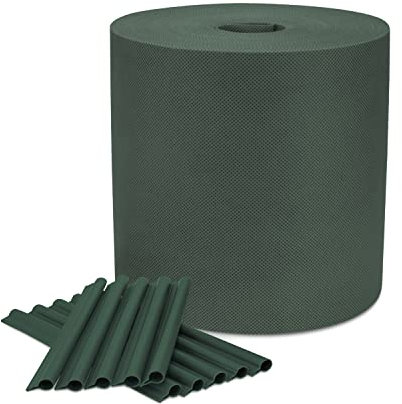 Cover It Vert Occultant Cloture 19x33cm - Brise Vue Jardin - Brise Vue Grillage Rigide - Lamelles Occultation - Différentes Tailles et Couleurs Brise Vue Occultant