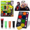 Maquillaje Halloween niños Fiesta cumpleaños Pintura Cara Kit - Disfraz Sangue Artificial, Disfraz Maquillaje Vampiro, Zombie, Bruja, Fantasma, Trucos para Halloween, Carnaval, Cosplay