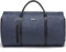 Modoker Wandelbarer Kleidersack aus Leder, Handgepäck für Reisen, Kleidersack, Geschenke für Männer, Frauen, Business, wasserdicht, Koffer, Anzug, Reisetaschen, Blau