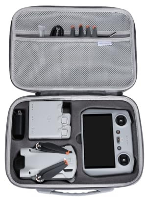 Uvafly Mini 3/Pro Tasche - Wasserdichte Reisetasche, Tragbare Aufbewahrungstasche Mit Schultergurt für DJI Mini 3 Pro Drone RC Controller Zubehör
