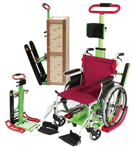 Oruga: Carretilla eléctrica para Subir escaleras, Motor sin escobillas sin Mantenimiento, Carga máxima 372 lb/169 kg, para distribución de electrodomésticos, Personas Mayores (arri