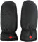Mega Thermo Herren und Damen Fäustlinge Faushandschuhe mit Teddyfutter - bis -15°C - Innenseite Gefüttert - Damenhandschuhe - Herrenhandschuhe (M)