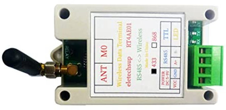 Tyatocepy RS485 RS232 USB Transceptor InaláMbrico 20DBM 433M Transmisor y Receptor VHF/UHF Radio Modem(RS485)