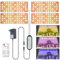 Pflanzenlampe led vollspektrum (3-Modi), Wachstumslampe 10-stufige dimmbare Pflanze Grow Light,4/8/12H Timer grow lampe,304 LEDs unter Cabinet uv lampe pflanzen