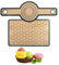 LHOEST Backmatte Silikon Backofen 2 Stück Küche Silikonmatte Backen Macarons Backmatte Brot Silikon backmatte 40x30 CM Backunterlage Wiederverwendbar Brotbackmatte silikon Baking Mat Backzubehör Set
