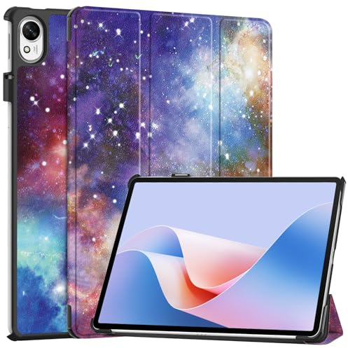 Lobwerk 2in1 Set Cover und Displayglas für Huawei MatePad 11.5S / Air 11.5 Zoll Tablethülle Schlank mit Standfunktion und Auto Sleep/Wake Funktion