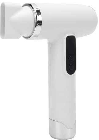 Schnurloser Haartrockner, 100.000 U/min, Leistungsstarker 200 W, Schnell Trocknender Föhn mit Düse, 15.000 MAh Wiederaufladbarer USB-Haarföhn, Reise-Haartrockner für Damen und