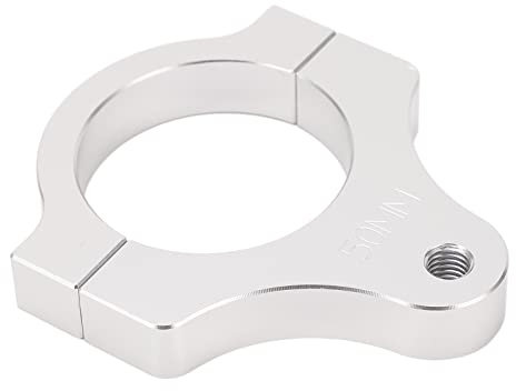 Morsetta di Montaggio del Telaio della Forcella Smorzante, 50mm Moto Sterzo Ammortizzatore Forcella Telaio, Lega di Alluminio Montaggio Morsetto Staffa per Motociclo