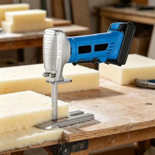 Sega A Gattuccio Per Il Taglio Della Schiuma, Sega Elettrica Professionale Per Il Taglio Di Spugne E Gommapiuma, Lama Da 15 Cm, 20 Cm, 30 Cm. Kit Di Utensili Per Il Taglio Del Polistirolo 15cm/6in
