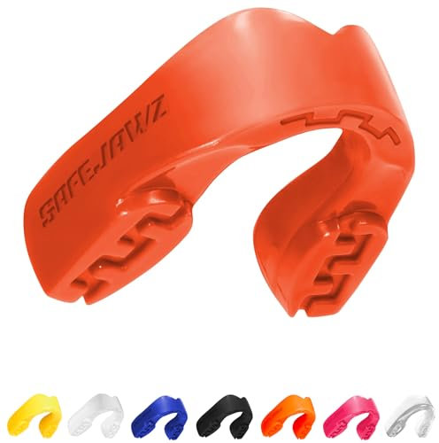SAFEJAWZ Sport Zahnschutz Erwachsene und Kinder Sport Mundschutz Für alle Vollkontakt-Sportarten einschließlich Rugby, Kampfsport, Kickboxen, Hockey & Boxe