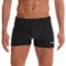 Arcweg Badehose Herren Eng Kurz Badeshorts mit Tunnelzug Elastische Schwimmhose mit herausnehmbarem Pad Wassersport Kurze Hose UV Schutz Schwimmwear Schwarz S（EU