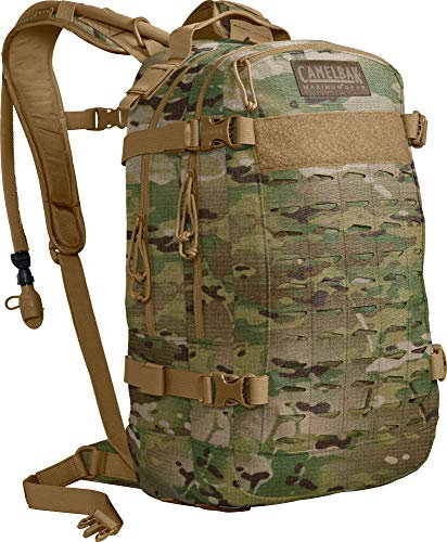 Camelbak HAWG Taktischer Rucksack Trinkrucksack 23L mit Mil Spec Crux 3L Multi-Kamera